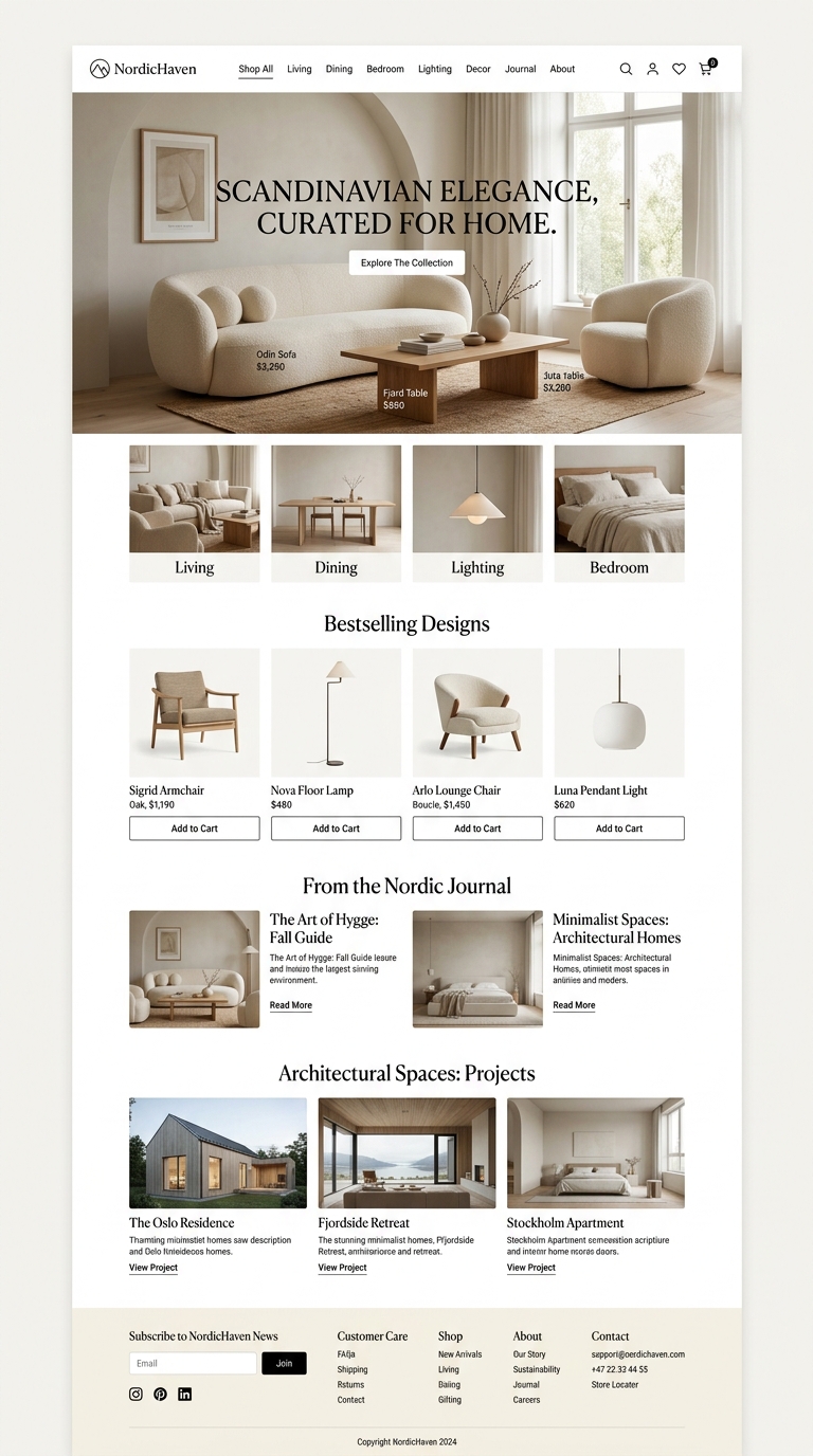 Nordic Haven - Scandinavian Furniture & Decor
