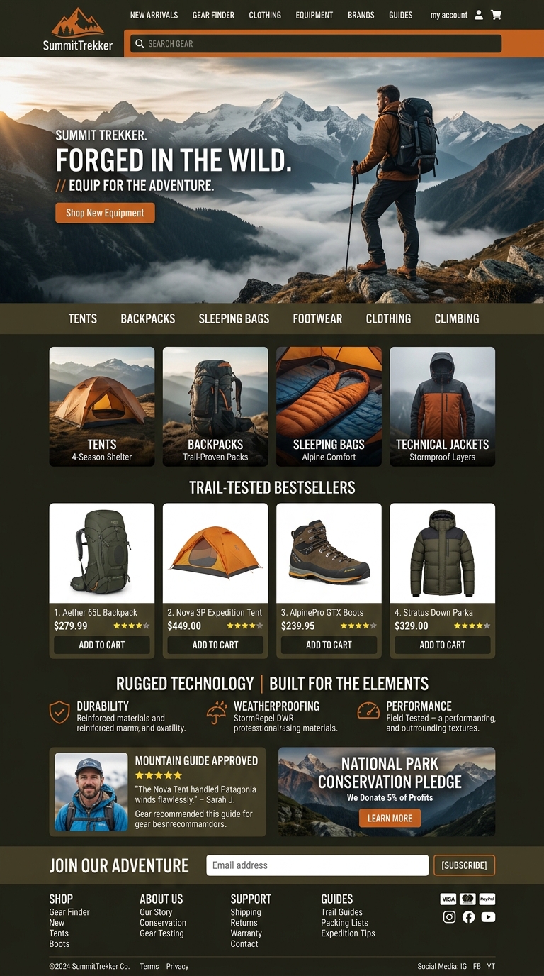 Summit Trekker - Alpine Mountaineering & Outdoor Gear